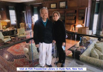 Visit at FDR Presidential Library in Hyde Park, New York 2